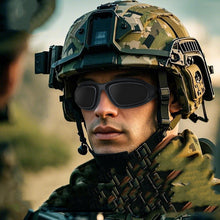 Polarized cycling goggles