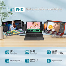 Portable 14 inch laptop monitor