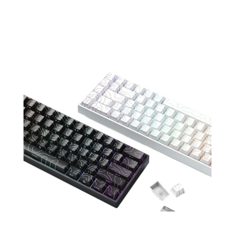 RGB tea switch keyboard