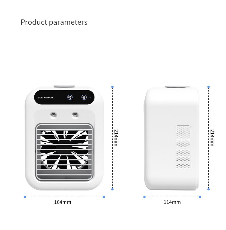 Portable air cooler fan