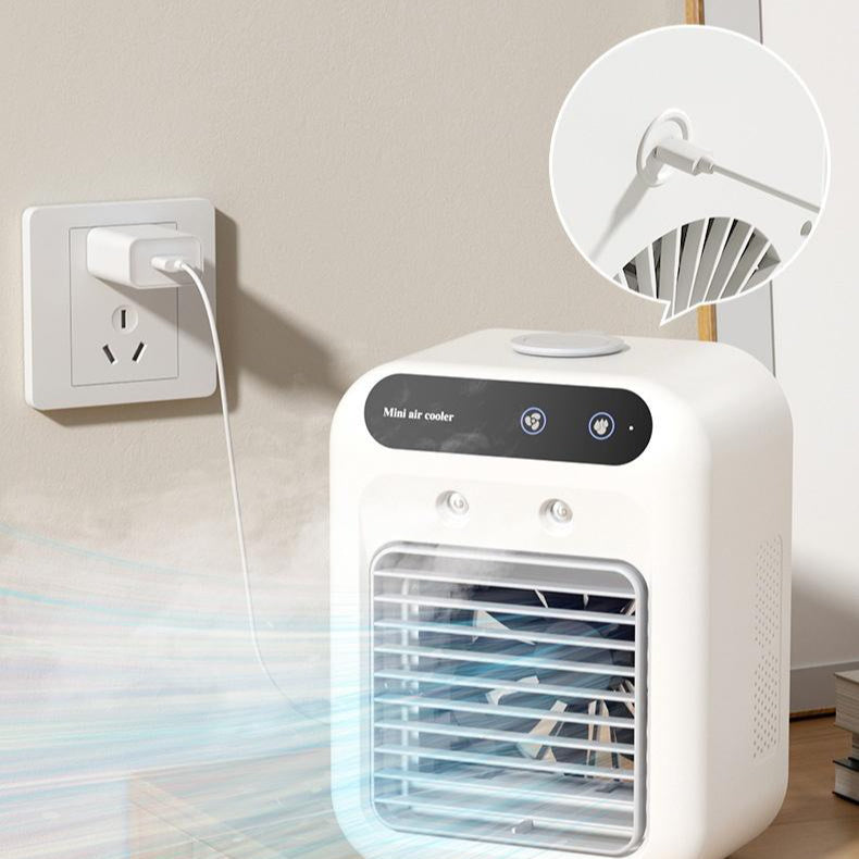 Portable air cooler fan