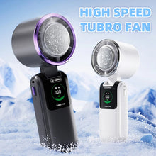 Portable hanging neck fan