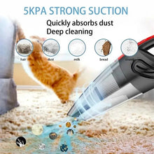 Portable wireless vacuum cleaner for car, home, and office use