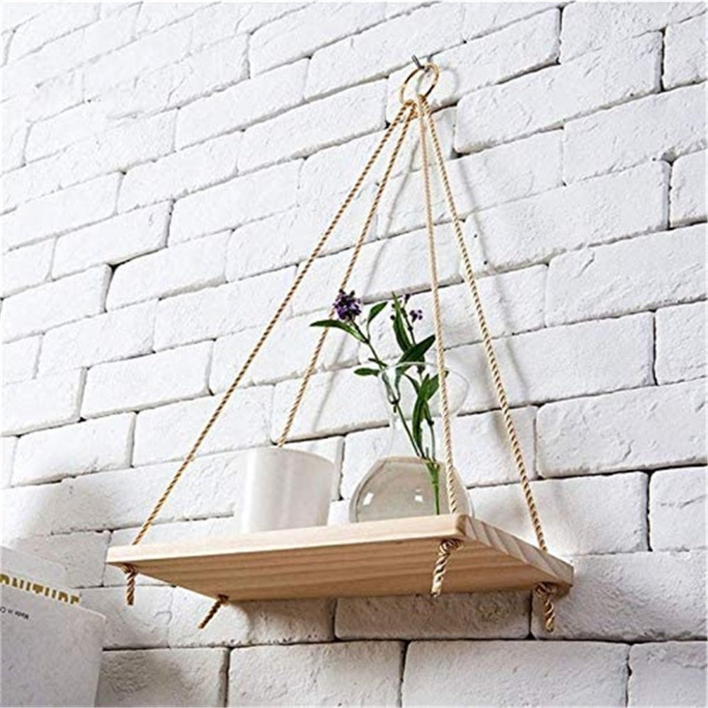 Minimalist Indoor Plant Floating Shelf