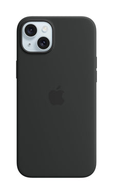 Premium iPhone 15 Plus leather wallet case with magnetic card holder