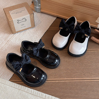 Girls Bow Mary Jane Shoes