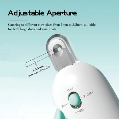 Professional pet nail clippers for safely trimming dog and cat nails