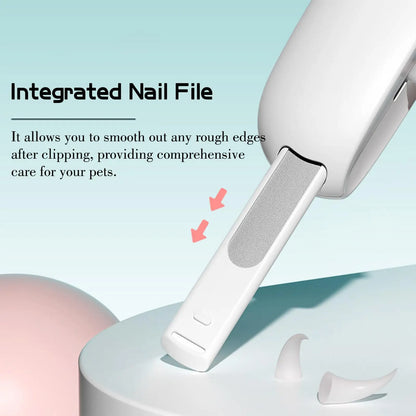 Professional pet nail clippers for safely trimming dog and cat nails