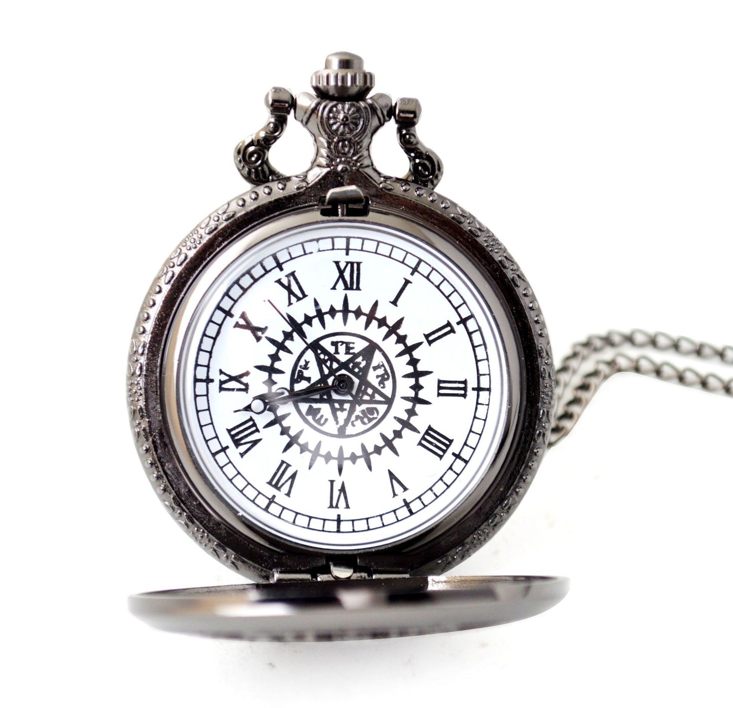 Quartz chain watch