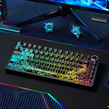 PBT side illumination keycaps