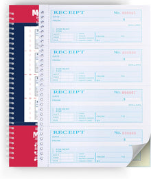 Receipt Book 3-Part