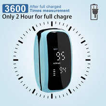 Rechargeable finger pulse oximeter with LED display and SpO2 monitoring

