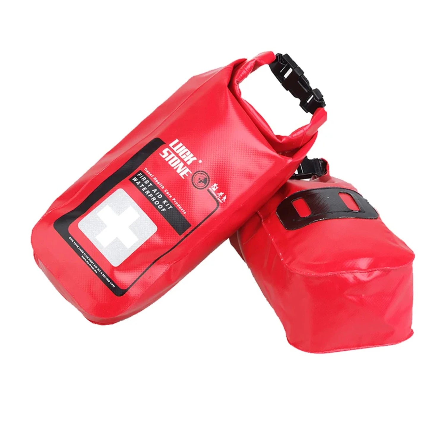 Red Waterproof 2L First Aid Bag for Emergency Kits