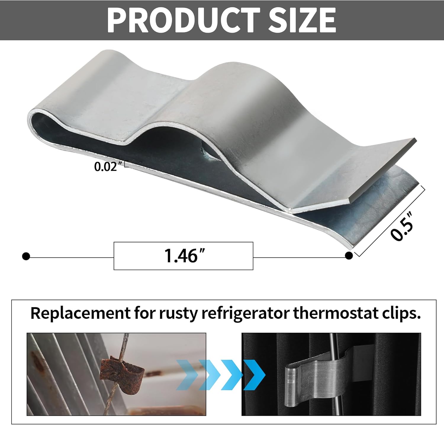 Refrigerators Thermister Mounting Clip