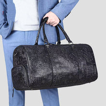 Mens Leather Embossed Handbag