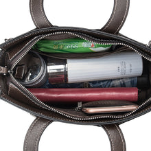 Embossed Cowhide Crossbody Bag