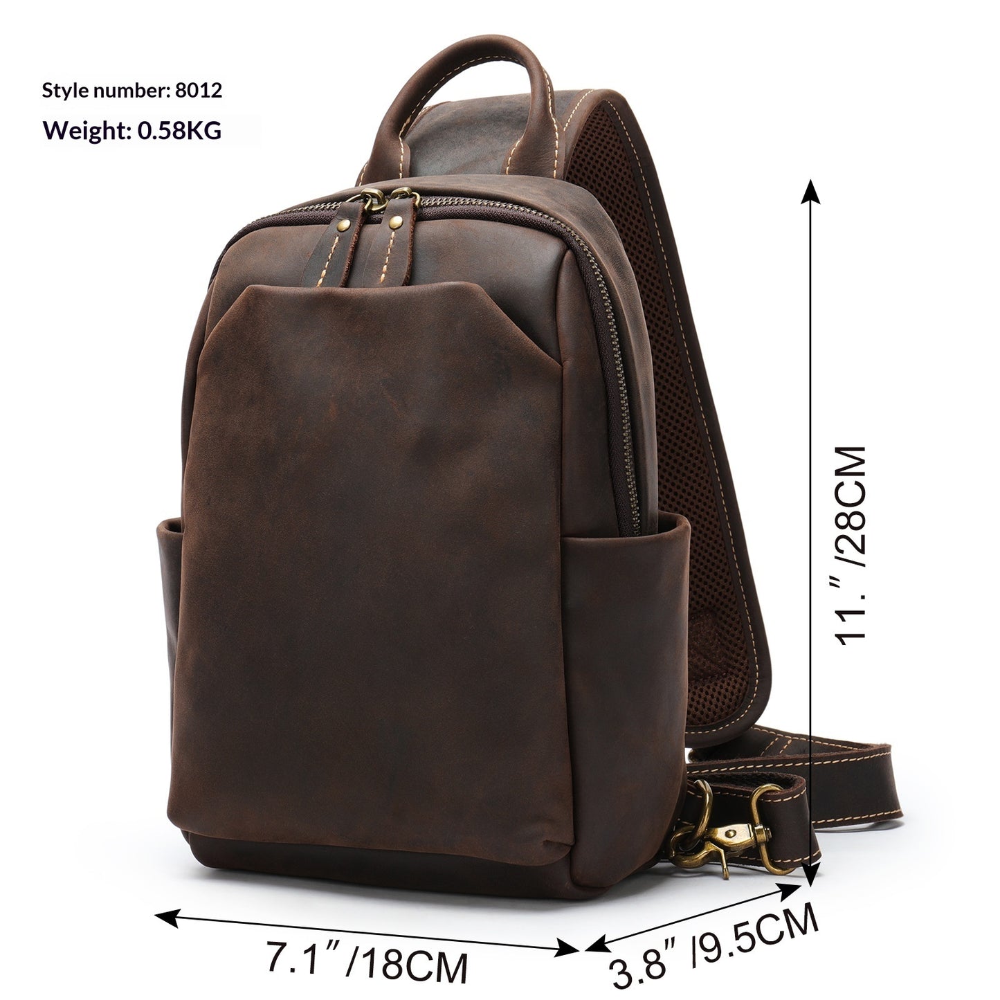 Mens Crossbody Chest Bag
