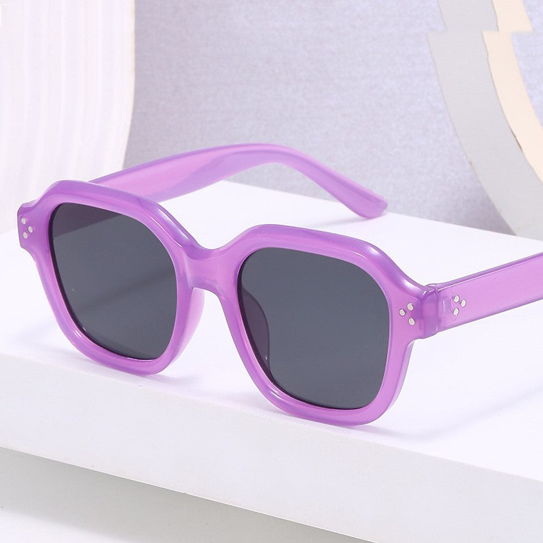 Retro Rice-Grain Sunglasses