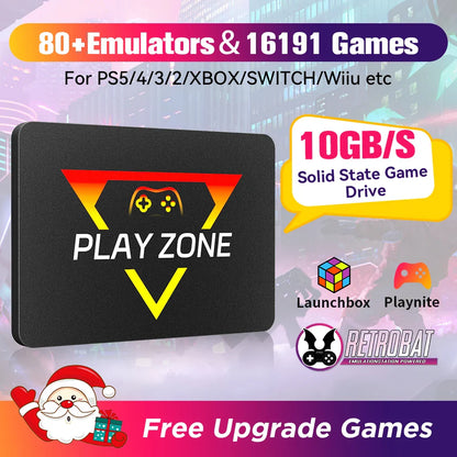 Retro gaming SSD with 80 emulators for Switch, PS5, Xbox and more