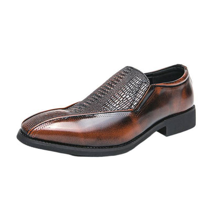 Men's brown loafers