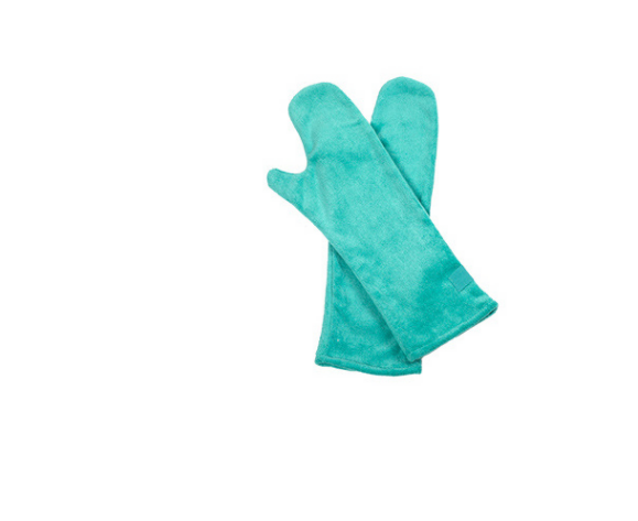 Reusable pet foot cleaning gloves for dogs and cats hygiene

