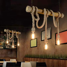 Rope ceiling lamp