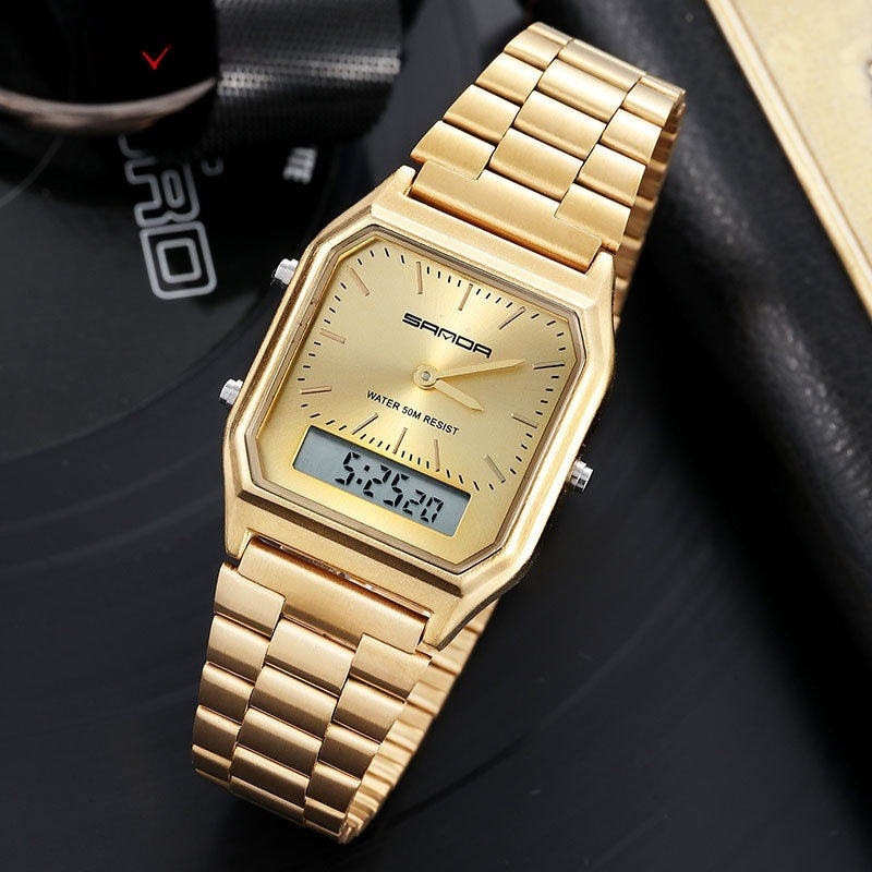 Mens business quartz watch