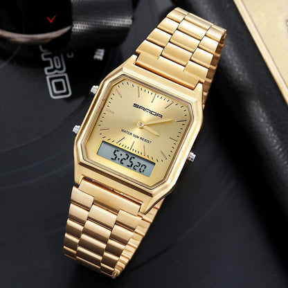 Mens business quartz watch