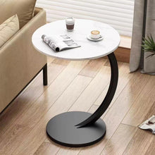 Round Wood Side Table
