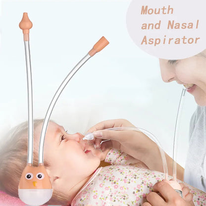 Soft Newborn Baby Nasal Aspirator for Easy & Gentle Nose Cleaning