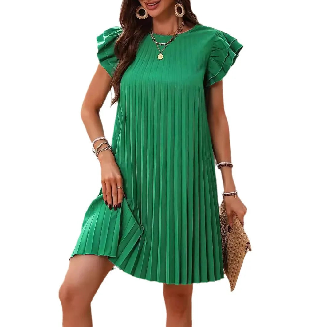 Pleated Dress