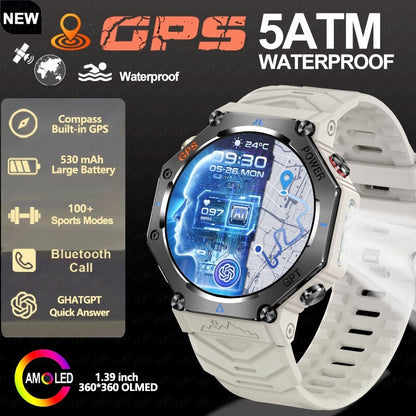 Outdoor Flashlight Smart Watch