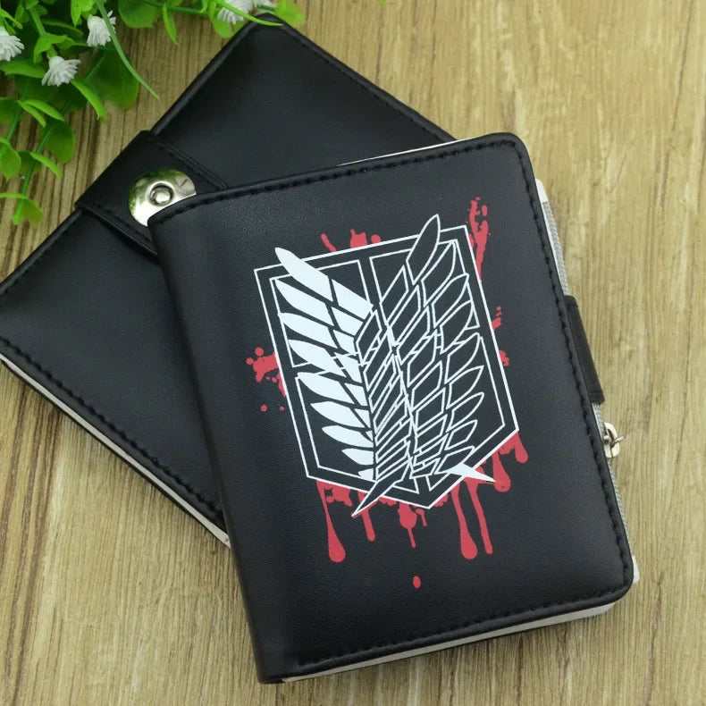Attack on Titan White Wallet