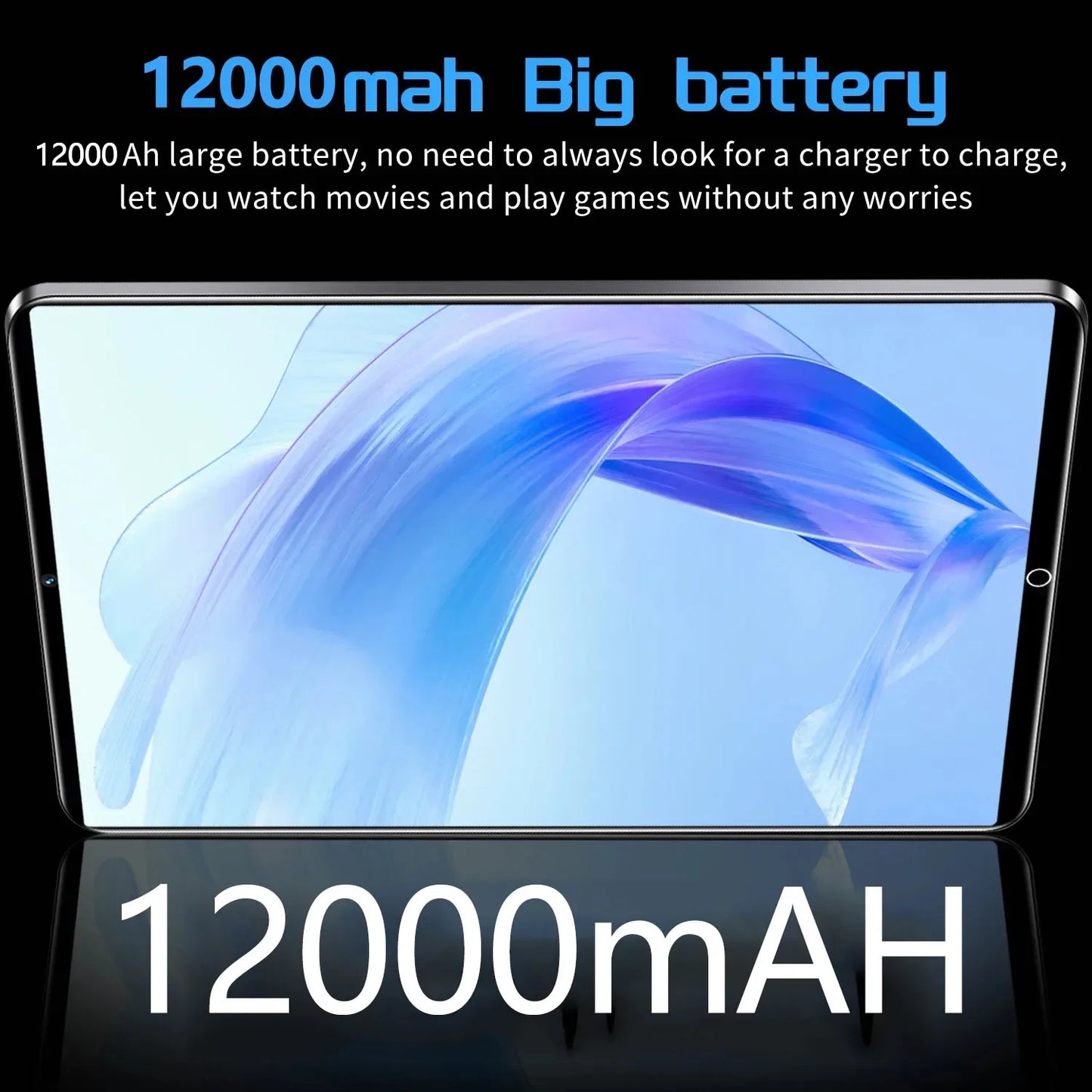2025 5G Tablet Android 13.0 Brand New 10.36 inch 16GB RAM 1TB ROM Tablet 16MP 32MP 12000mAh 10Core WIFI Bluetooth Network Tablet