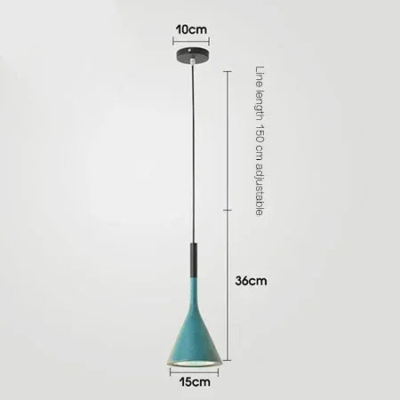 White Light LED Hanging Lamp for Dining & More