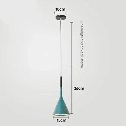 White Light LED Hanging Lamp for Dining & More