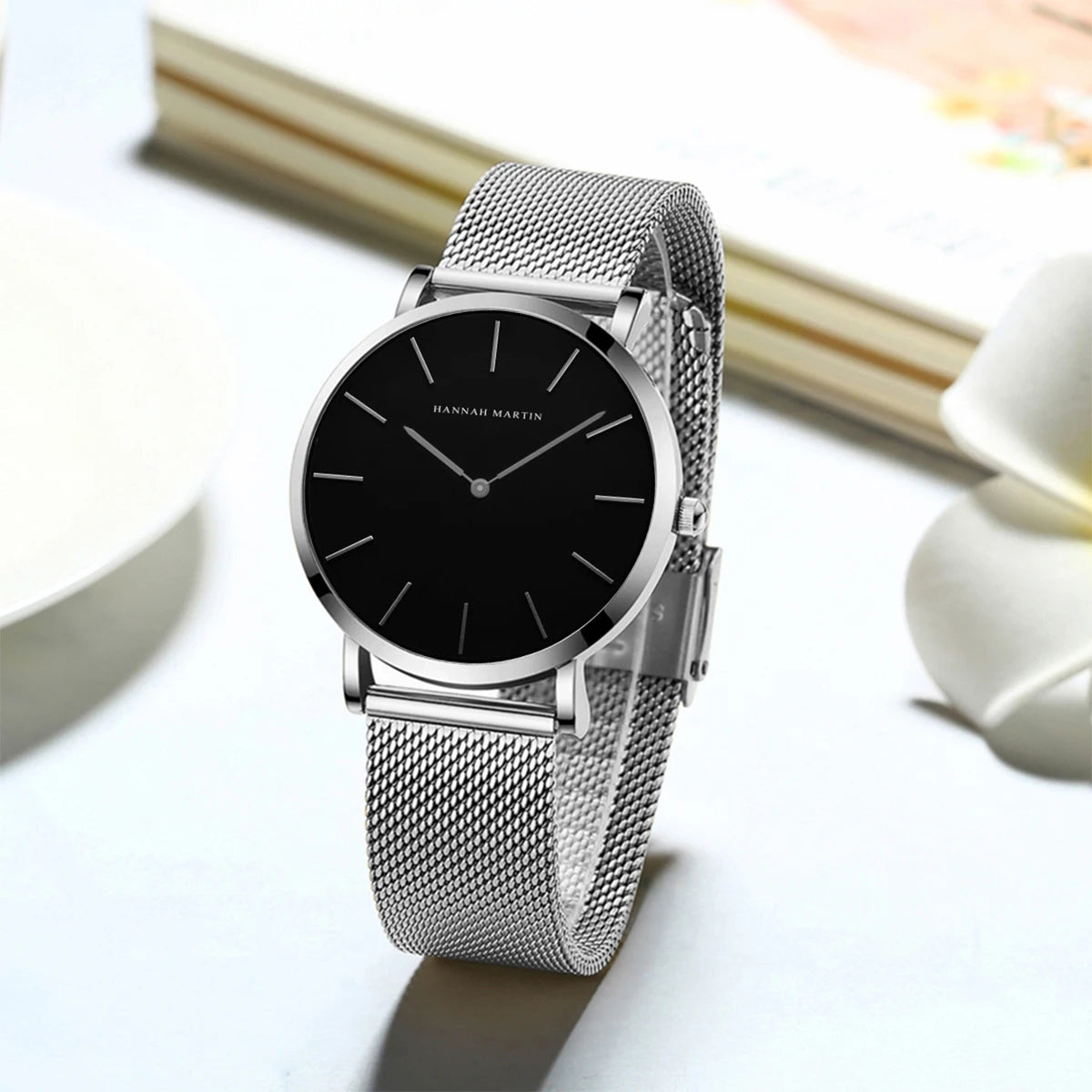 Women Watch Quartz Movement 36mm Waterproof Minimalist Style