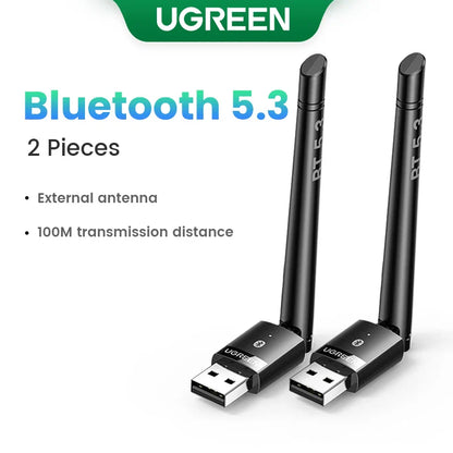 UGREEN Bluetooth USB Adapter for Wireless PC Audio, Speakers, Mouse