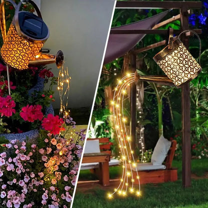 Solar Watering Can Lamp