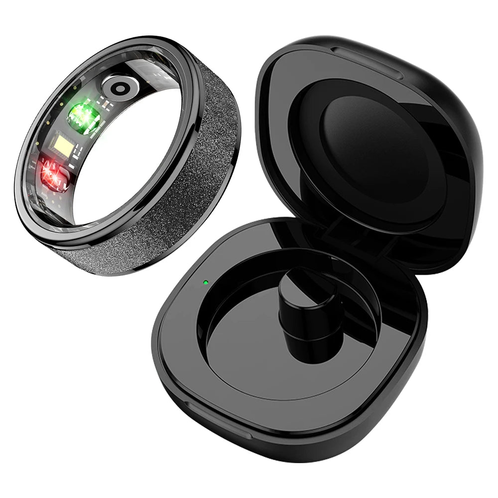 COLMI R10 Smart Ring with Charging Case - Fitness & Health Monitor, Waterproof, Multi-Sport Mode