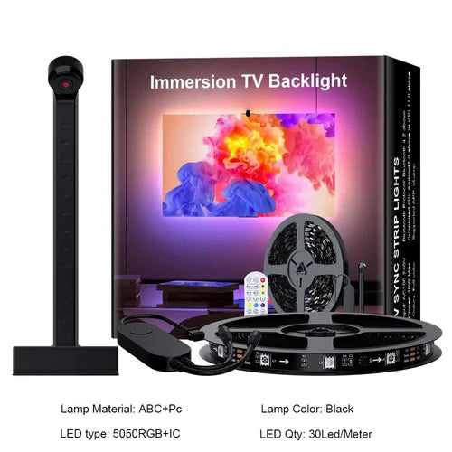 PC/TV LED Backlight RGBIC LED Strip Light with Color Picking Sensor – Enhance Your Viewing Experience