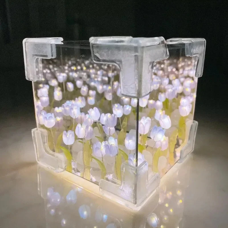 Tulip Flower Cube