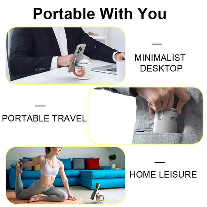 2025 3-in-1 Foldable Wireless Charger for iPhone, Watch & AirPods