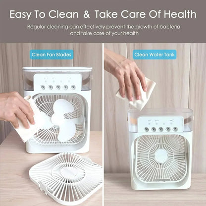 Portable Humidifier Cooling Fan
