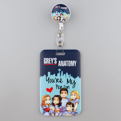 LB2290 Nurse Neck Strap Lanyards for ID Cards and Keys