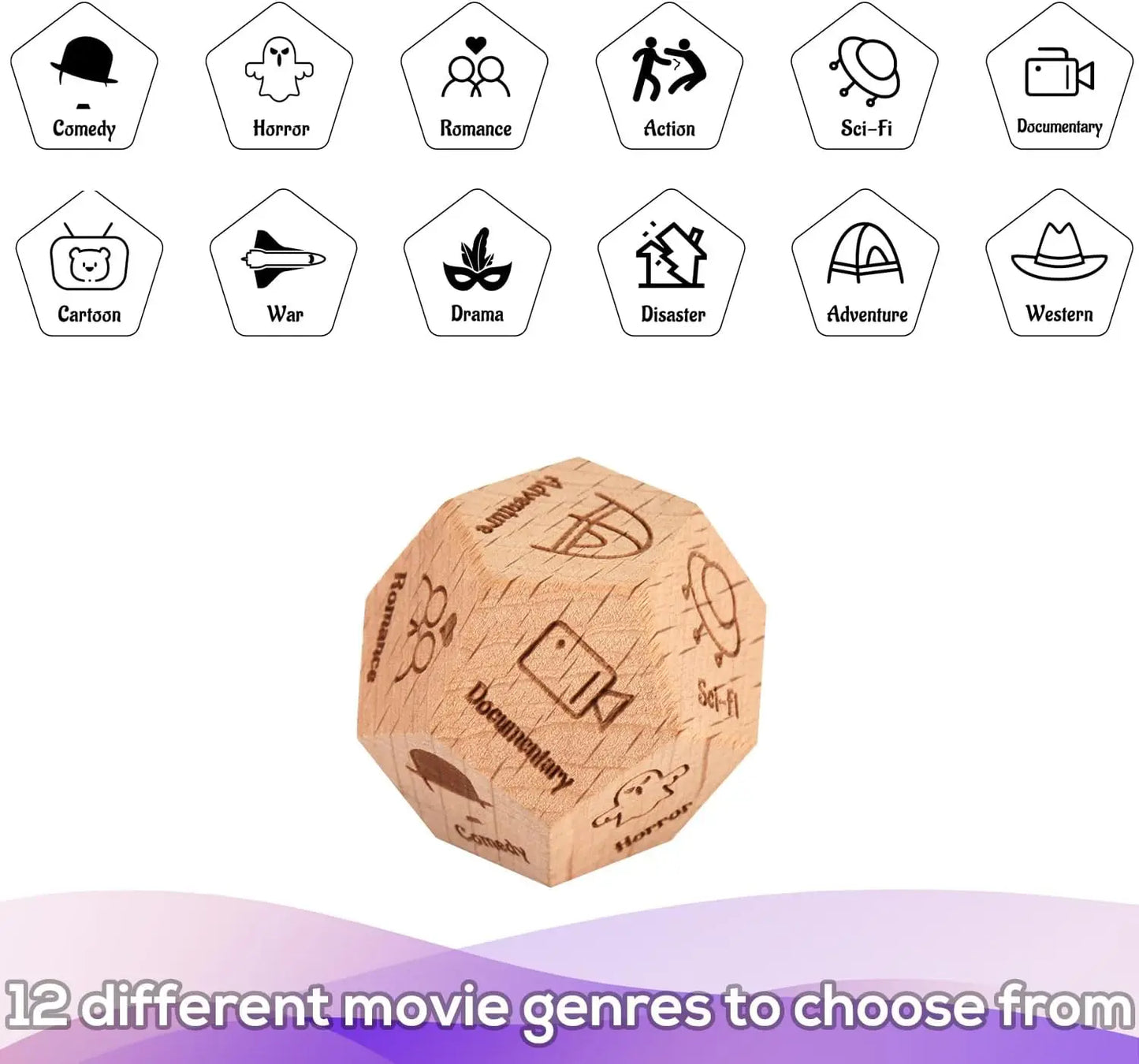 Couples' Decision Dice Game - Fun Gift for Him & Her
