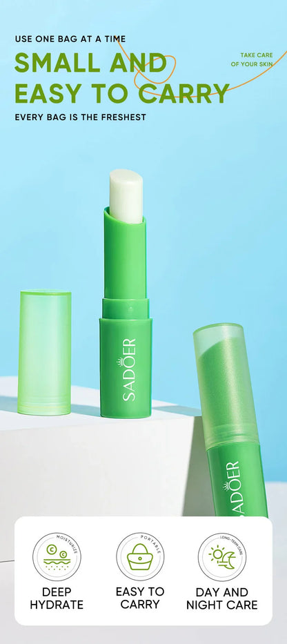 Vitamin C Aloe Coconut Lip Balm Moisturizing Anti Cracking Hydrating