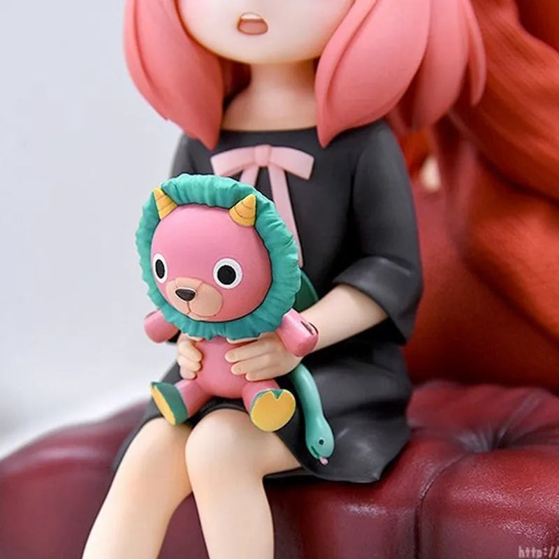 Anime Figure SPY×FAMILY Anya Alstreim Yor Forger Action Figure PVC Table Decoration Figure Model Toy Gift For Children 15CM