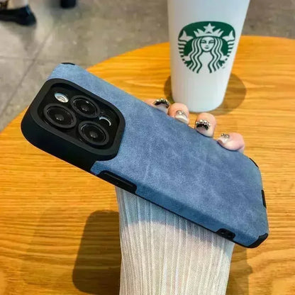 Korean Style Suede Drop-resistant Phone Case