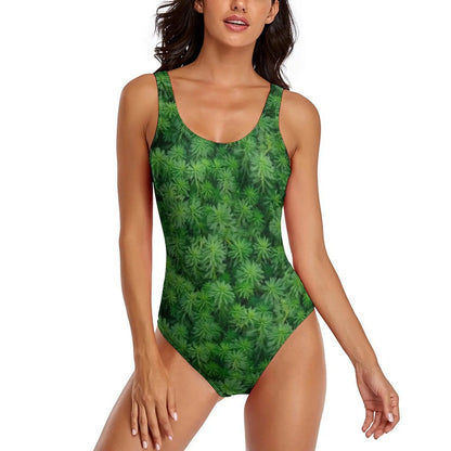 Colorful Floral Push-Up Swimwear One-Piece for Summer